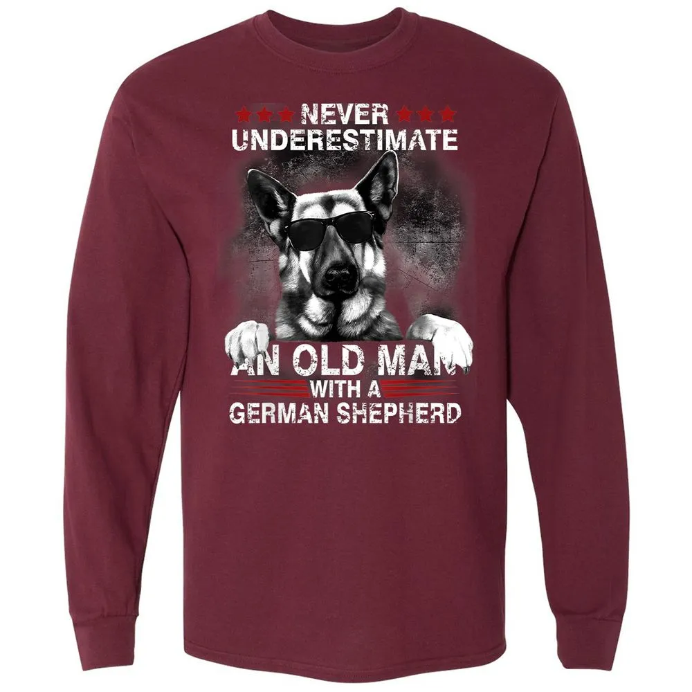 Long Sleeve T-Shirt - Z4V6BKNJ - Maroon - 11