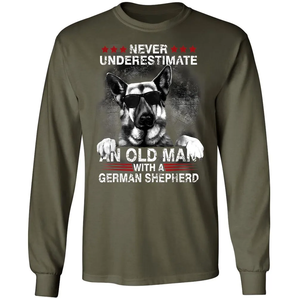 Long Sleeve T-Shirt - Z4V6BKNJ - Military Green - 16