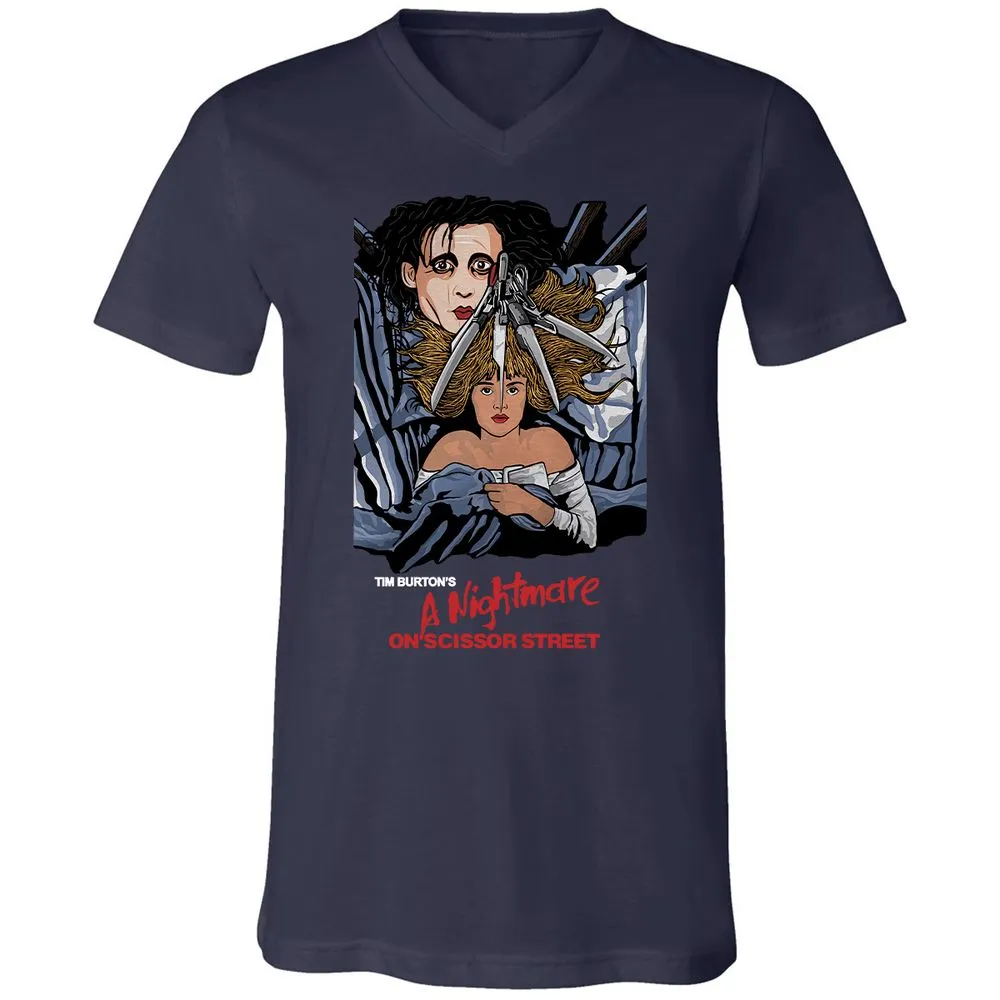 Unisex V-Neck T-Shirt - 28UUK48K - Navy - 2