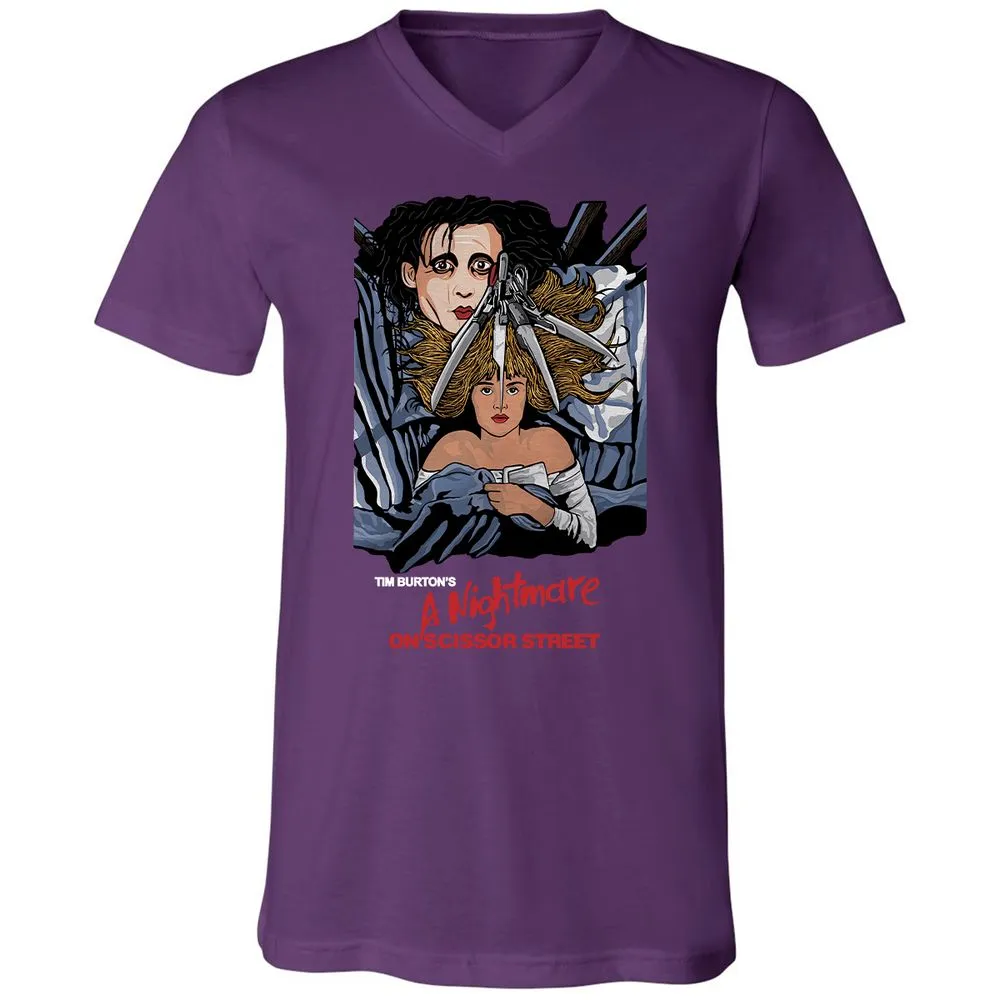 Unisex V-Neck T-Shirt - 28UUK48K - Team Purple - 9