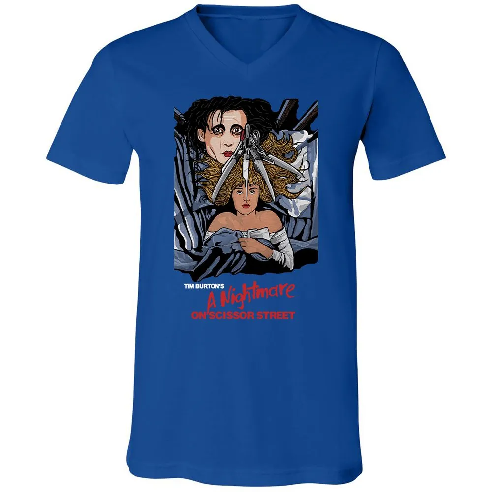 Unisex V-Neck T-Shirt - 28UUK48K - True Royal - 4