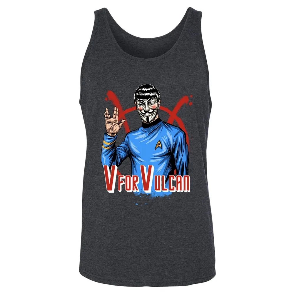 Unisex Jersey Tank - 7DPABXUC - Dark Grey Heather - 6