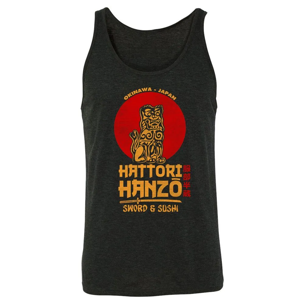 Unisex Jersey Tank - G3YMY2GF - Charcoal Black Triblend - 5