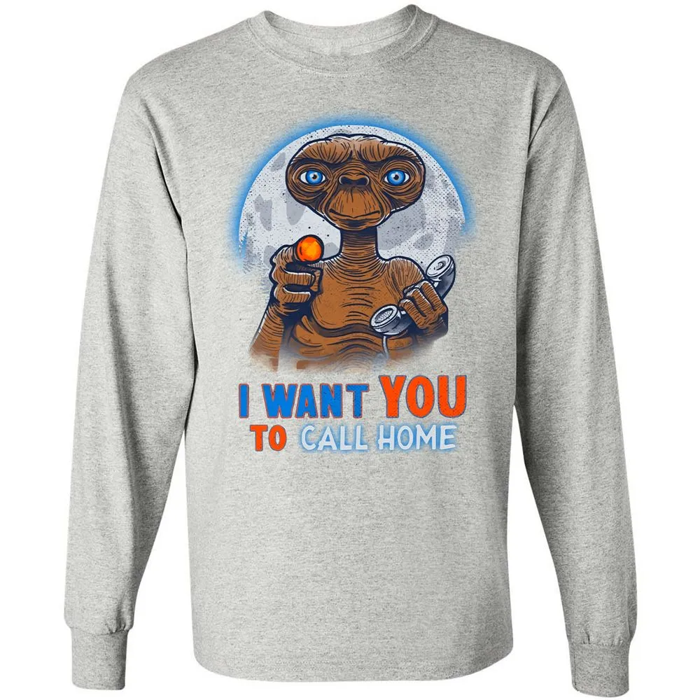 Long Sleeve T-Shirt - 6SNVSTW5 - Ash - 7