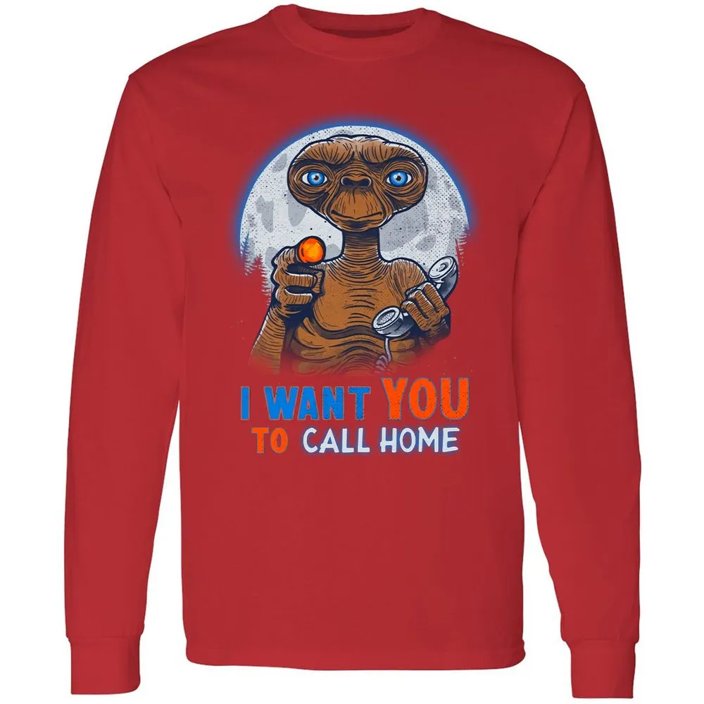 Long Sleeve T-Shirt - 6SNVSTW5 - Red - 14