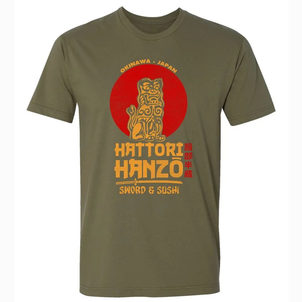 Premium Unisex T-Shirt - SQ92LYUR - Military Green - 5