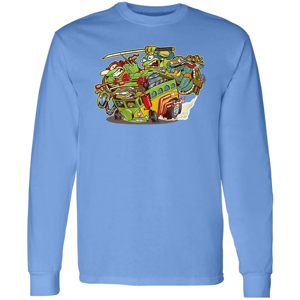 Long Sleeve T-Shirt - Y9TH2G6Z - Carolina Blue - 12