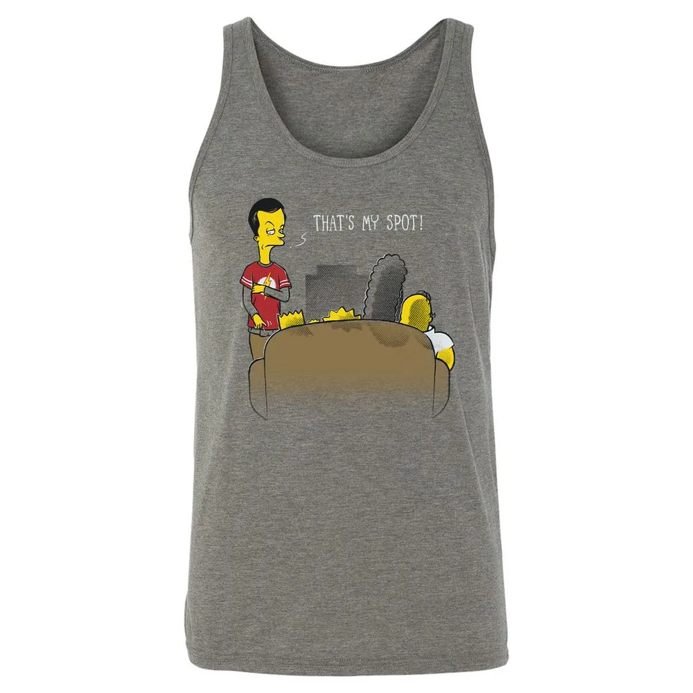 Unisex Jersey Tank - PAQDGV3M - Grey Triblend - 8