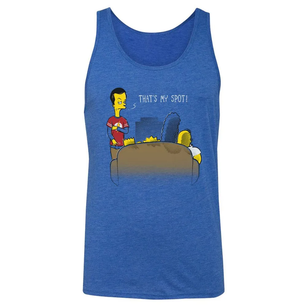 Unisex Jersey Tank - PAQDGV3M - True Royal Triblend - 12