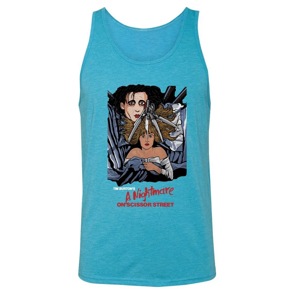 Unisex Jersey Tank - SPASW4VT - Aqua Triblend - 3