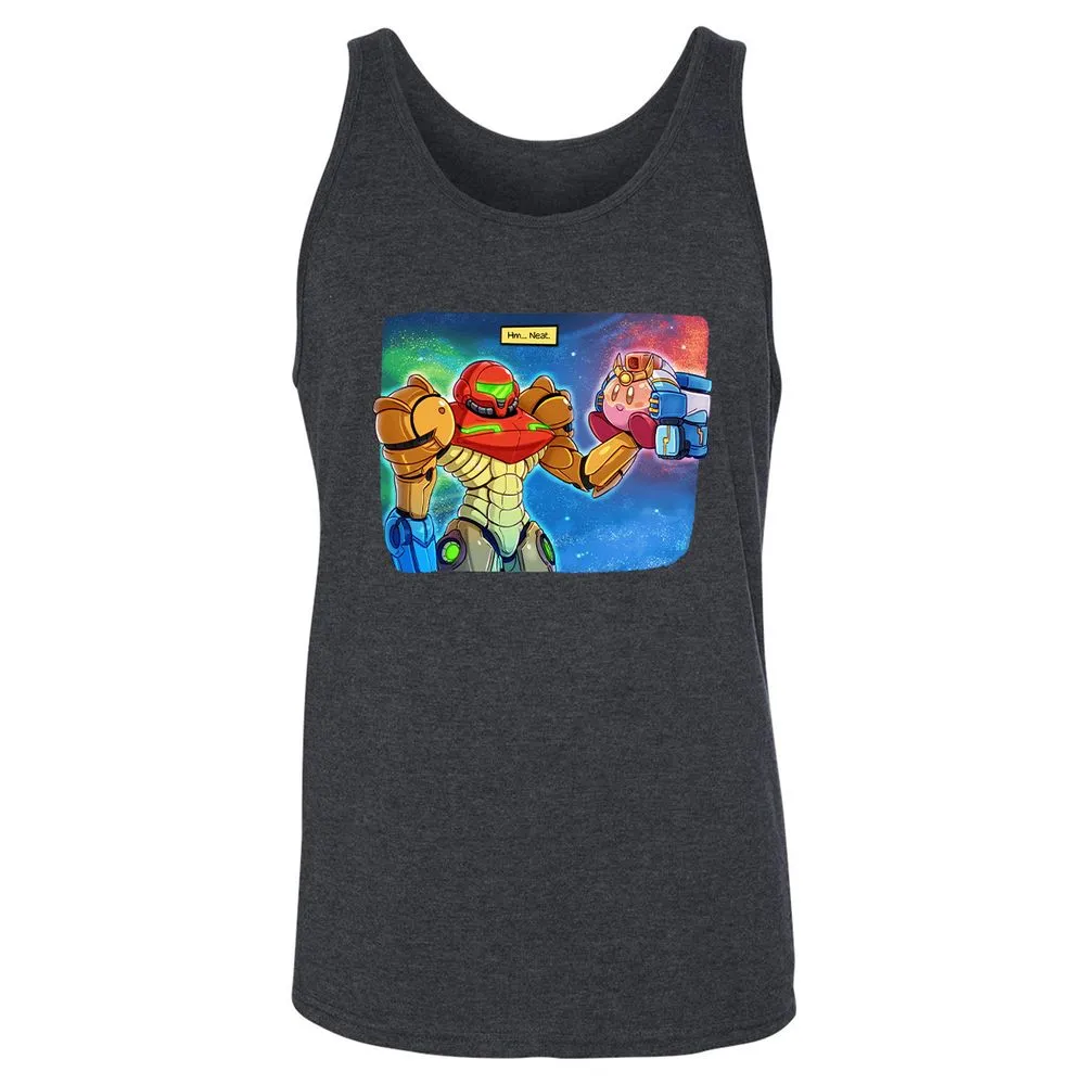 Unisex Jersey Tank - RVQ84PD1 - Dark Grey Heather - 6
