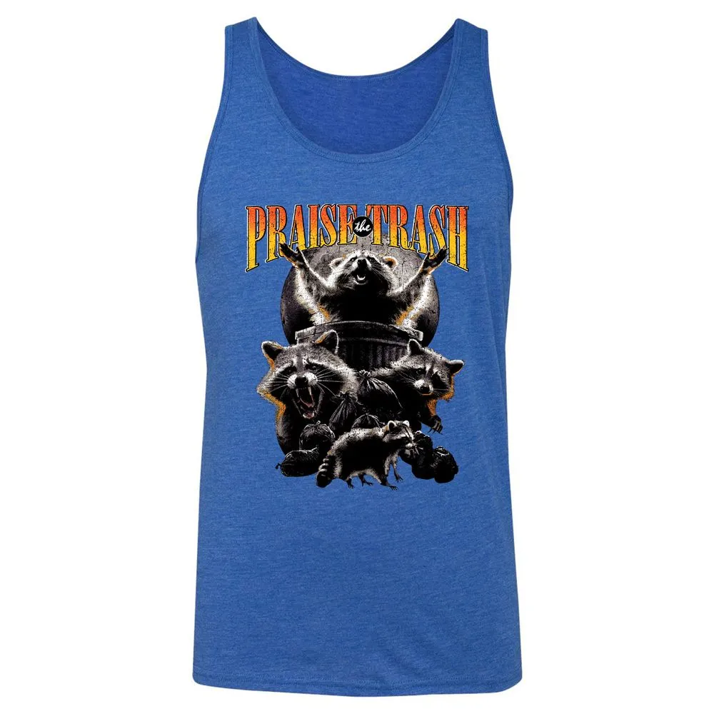 Unisex Jersey Tank - 4SBKHQLF - True Royal Triblend - 12