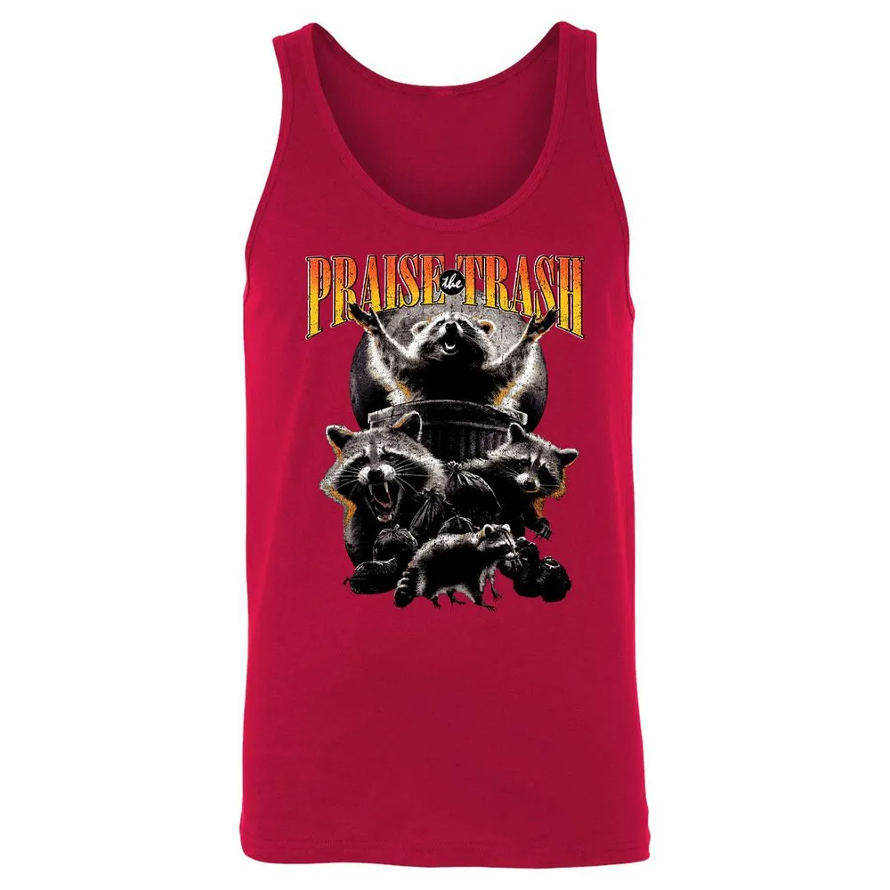 Unisex Jersey Tank - 4SBKHQLF - Red - 11