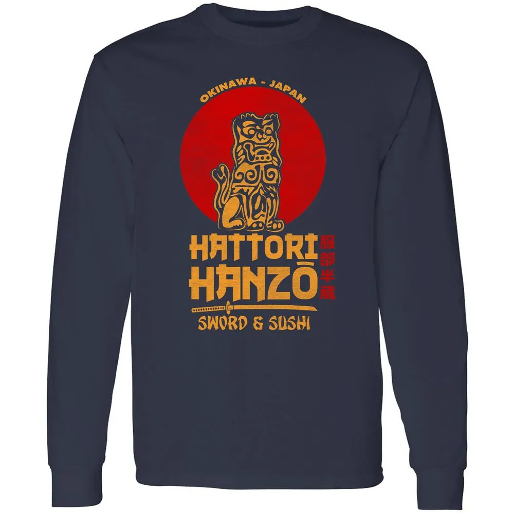Long Sleeve T-Shirt - HA2BABVN - Navy - 2