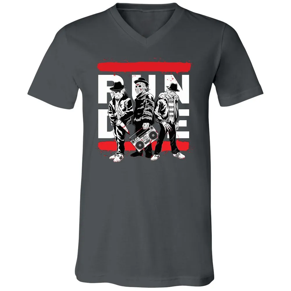 Unisex V-Neck T-Shirt - K5S81PRX - Asphalt - 12