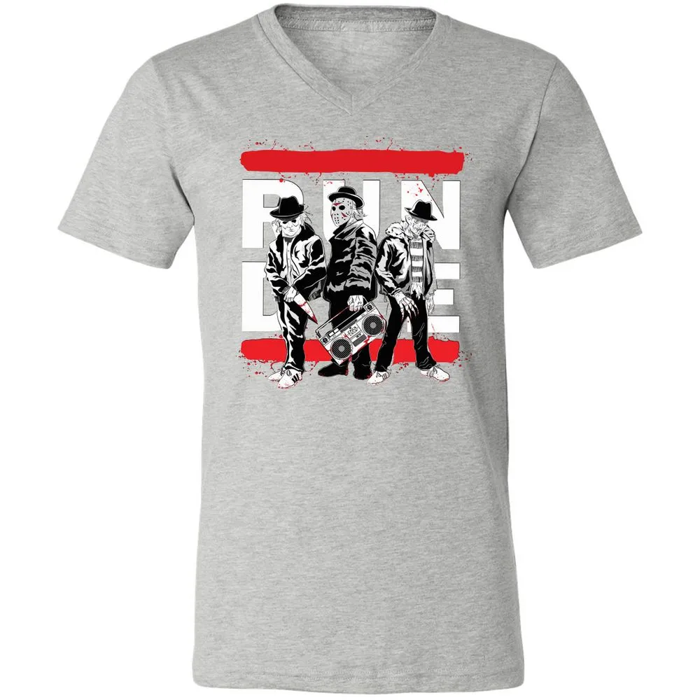 Unisex V-Neck T-Shirt - K5S81PRX - Athletic Heather - 7