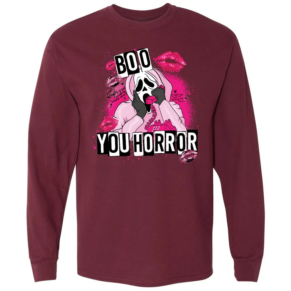 Long Sleeve T-Shirt - HKVW3VTH - Maroon - 11