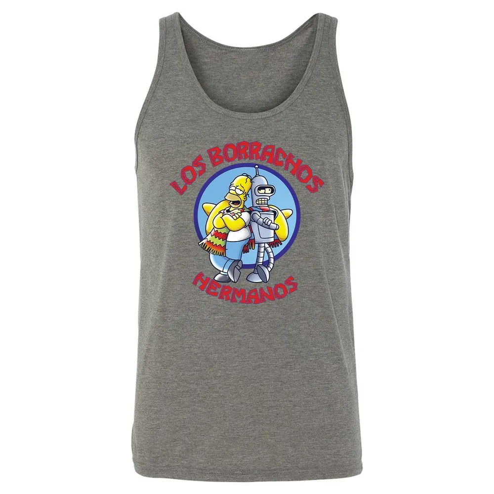 Unisex Jersey Tank - MCB1T5KH - Grey Triblend - 8