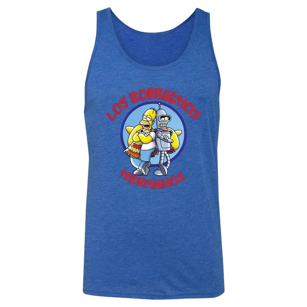 Unisex Jersey Tank - MCB1T5KH - True Royal Triblend - 12
