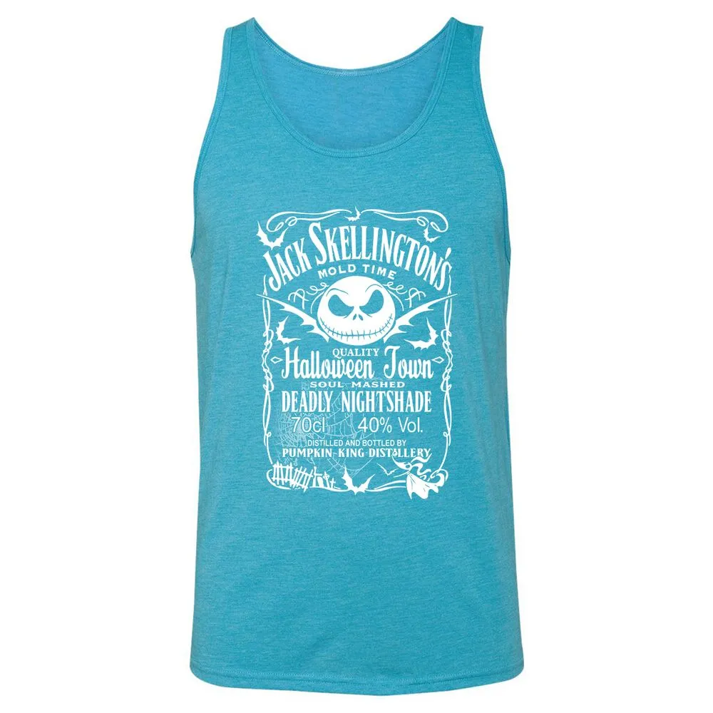 Unisex Jersey Tank - EAUYFTER - Aqua Triblend - 3