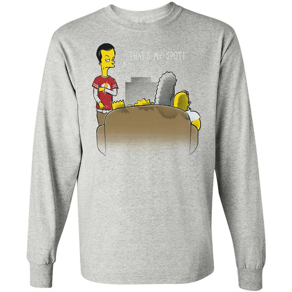 Long Sleeve T-Shirt - ZBW9ZUUL - Ash - 7