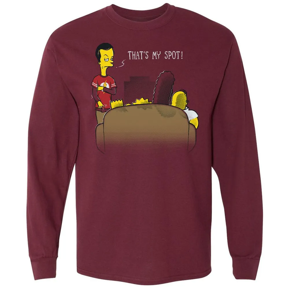 Long Sleeve T-Shirt - ZBW9ZUUL - Maroon - 11