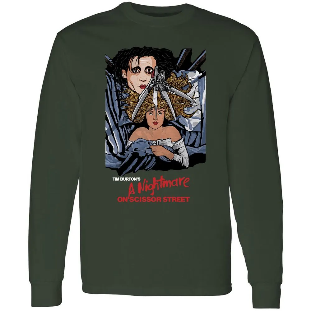 Long Sleeve T-Shirt - 11FZ9HPC - Forest Green - 4