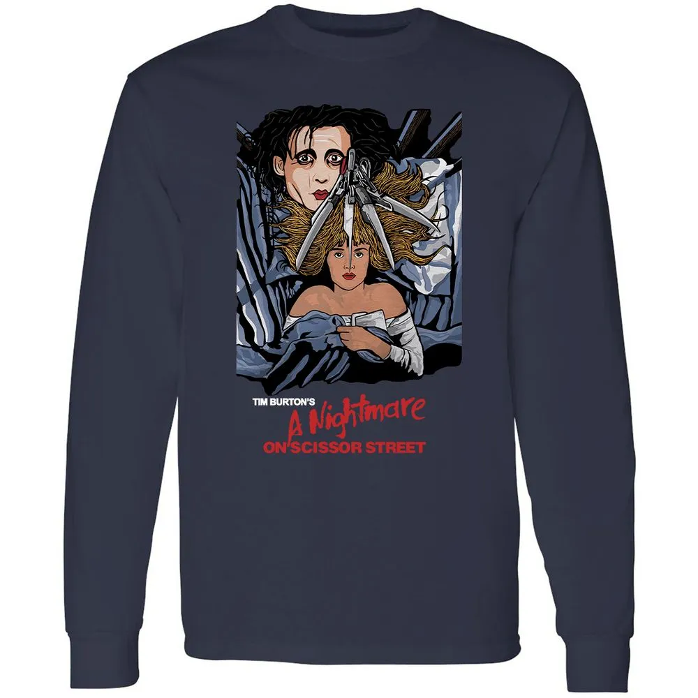 Long Sleeve T-Shirt - 11FZ9HPC - Navy - 2