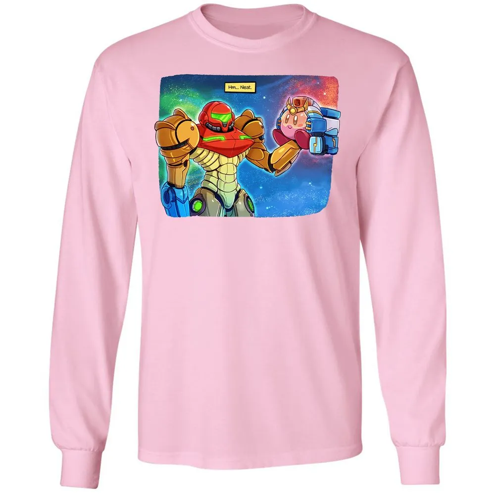 Long Sleeve T-Shirt - DEN214MQ - Light Pink - 3