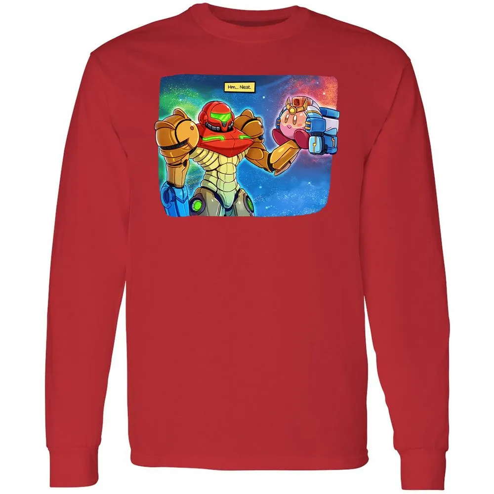 Long Sleeve T-Shirt - DEN214MQ - Red - 14