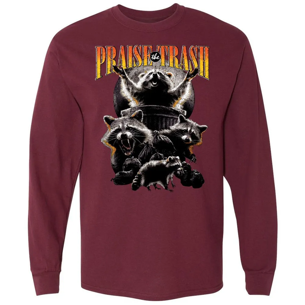 Long Sleeve T-Shirt - 9P8R958A - Maroon - 11