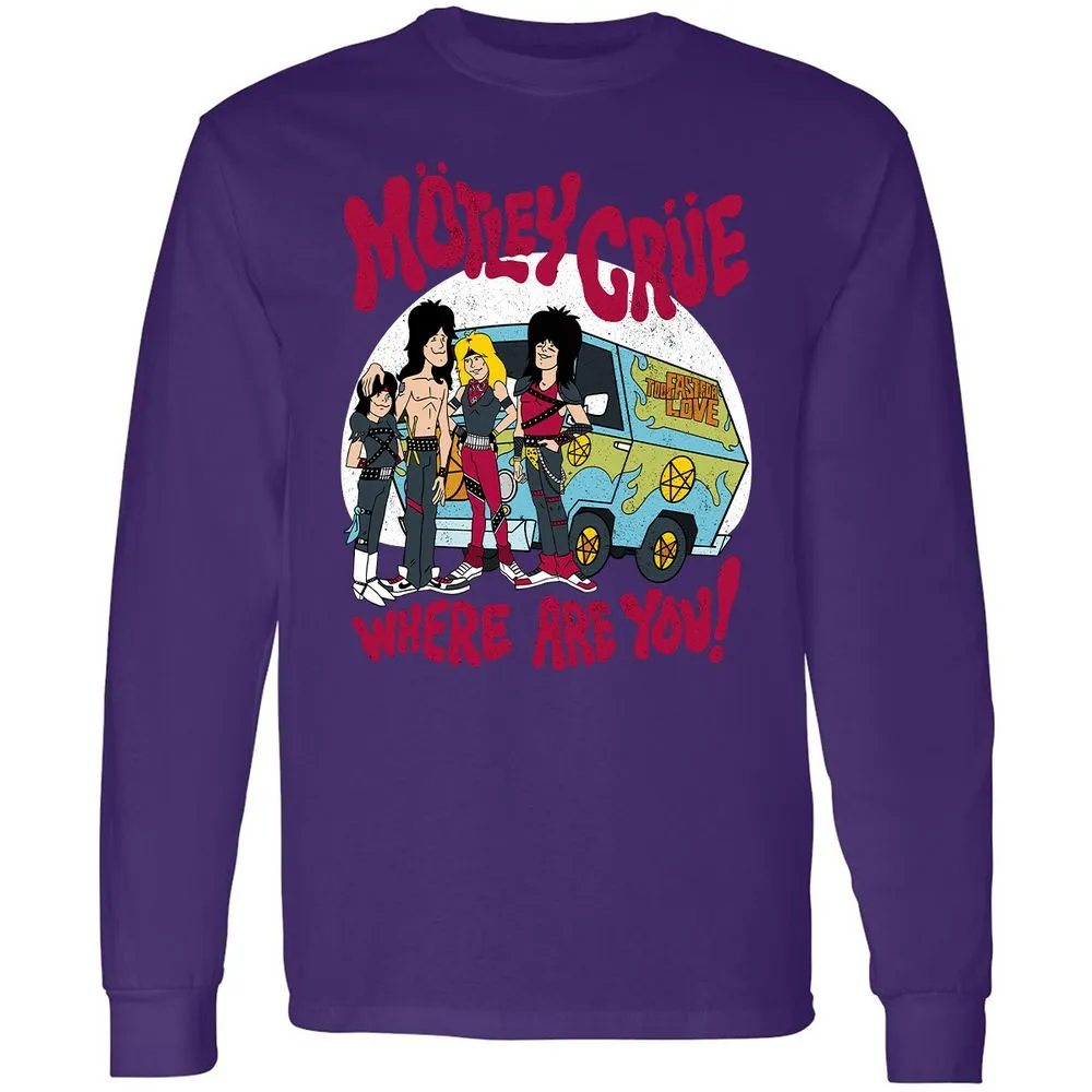 Long Sleeve T-Shirt - 3WZZFF77 - Purple - 13