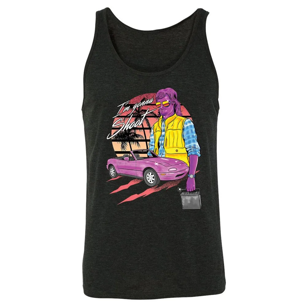 Unisex Jersey Tank - SPALQU54 - Charcoal Black Triblend - 5
