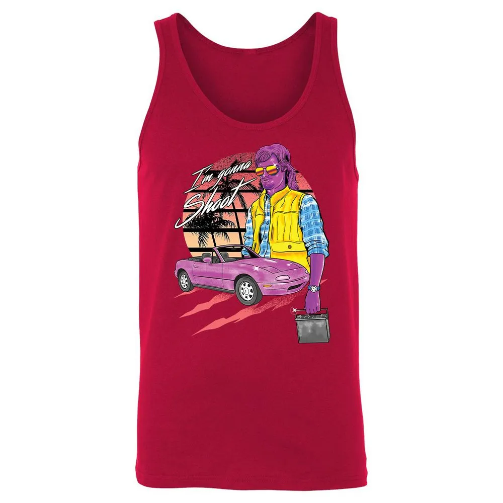 Unisex Jersey Tank - SPALQU54 - Red - 11