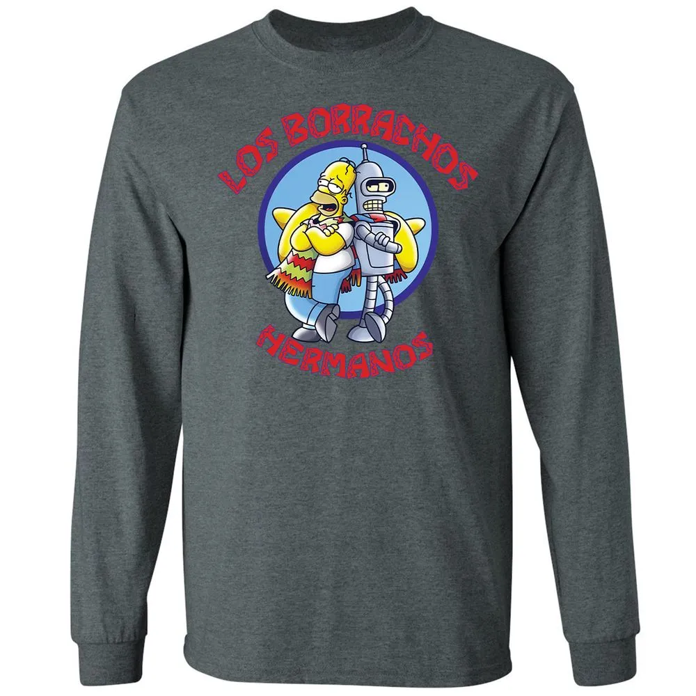 Long Sleeve T-Shirt - W6BYLLCC - Dark Heather - 15