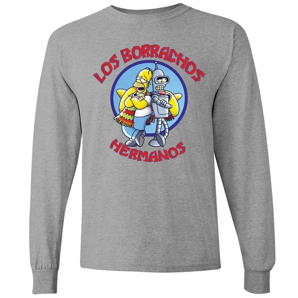 Long Sleeve T-Shirt - W6BYLLCC - Graphite Heather - 6