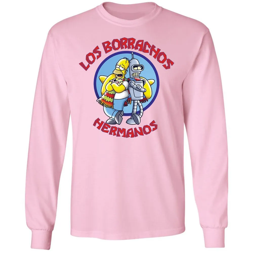 Long Sleeve T-Shirt - W6BYLLCC - Light Pink - 3