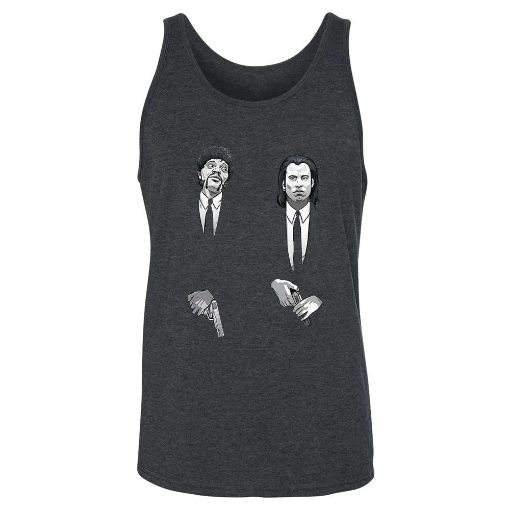 Unisex Jersey Tank - P9XZ8XYF - Dark Grey Heather - 6