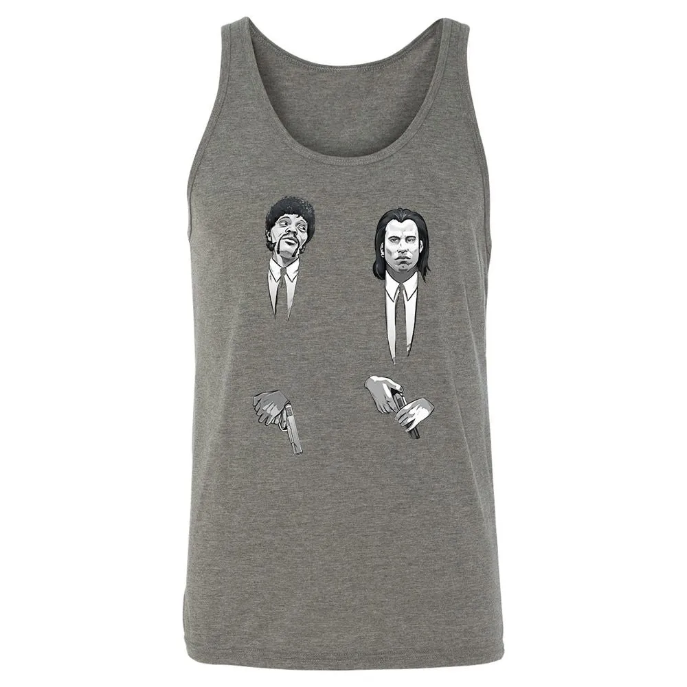 Unisex Jersey Tank - P9XZ8XYF - Grey Triblend - 8