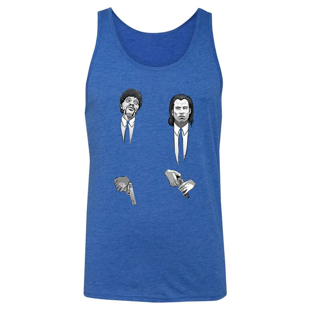 Unisex Jersey Tank - P9XZ8XYF - True Royal Triblend - 12