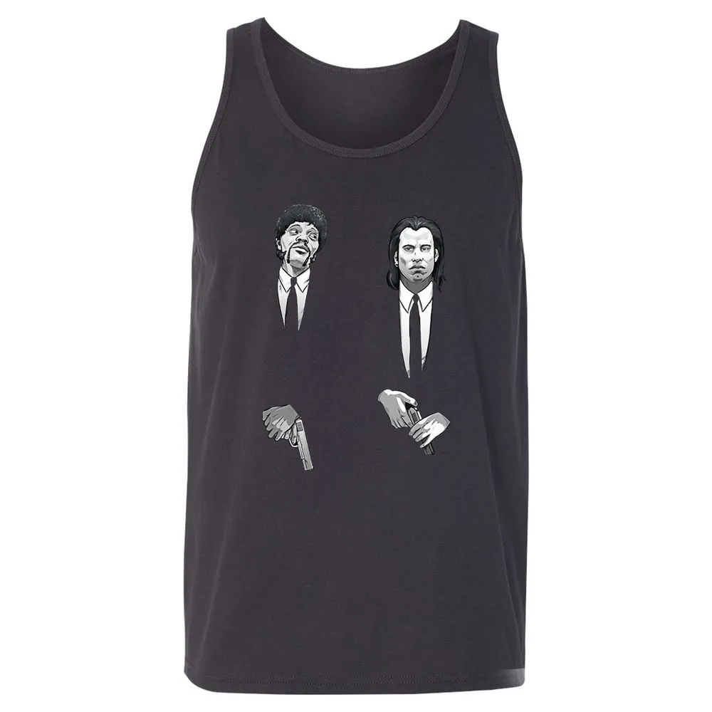Unisex Jersey Tank - P9XZ8XYF - Dark Grey - 7