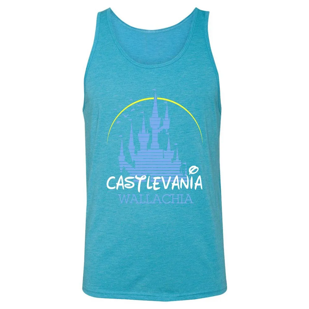 Unisex Jersey Tank - WAX5UZAN - Aqua Triblend - 3