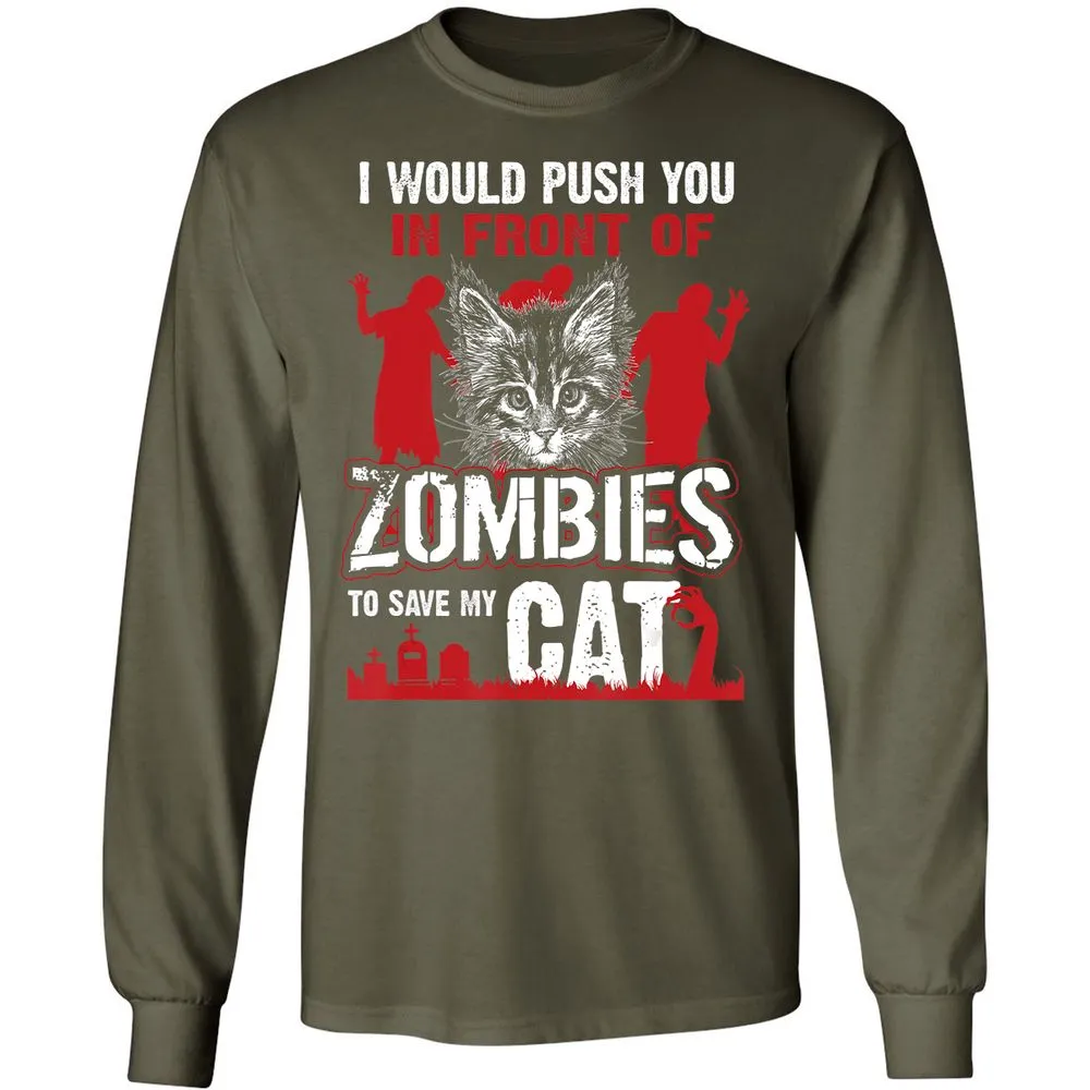 Long Sleeve T-Shirt - M1RE8M6G - Military Green - 16