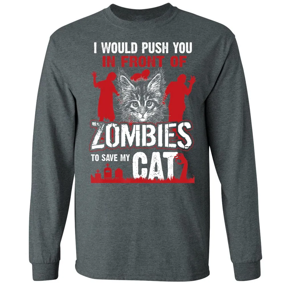 Long Sleeve T-Shirt - M1RE8M6G - Dark Heather - 15