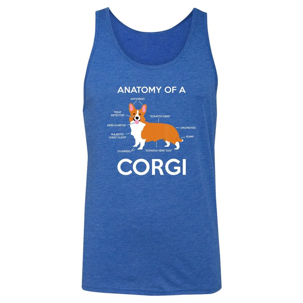 Unisex Jersey Tank - M5T5VR7N - True Royal Triblend - 12