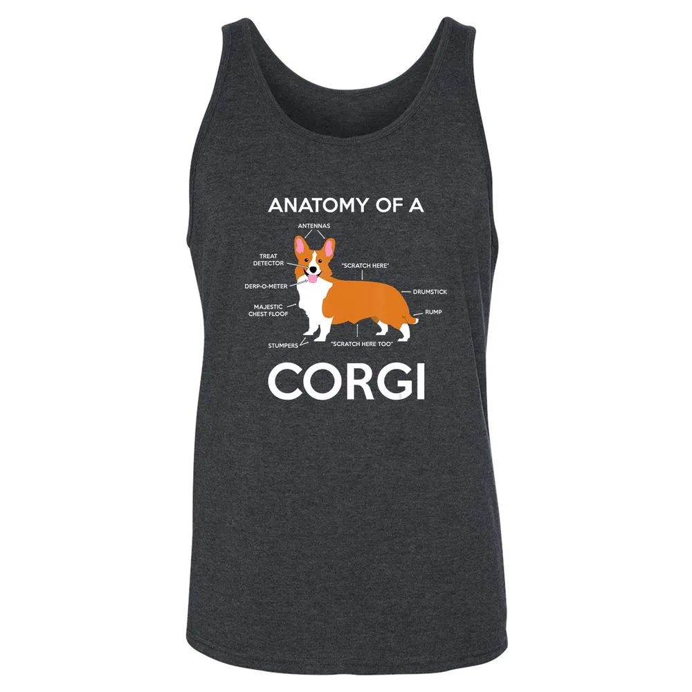 Unisex Jersey Tank - M5T5VR7N - Dark Grey Heather - 6