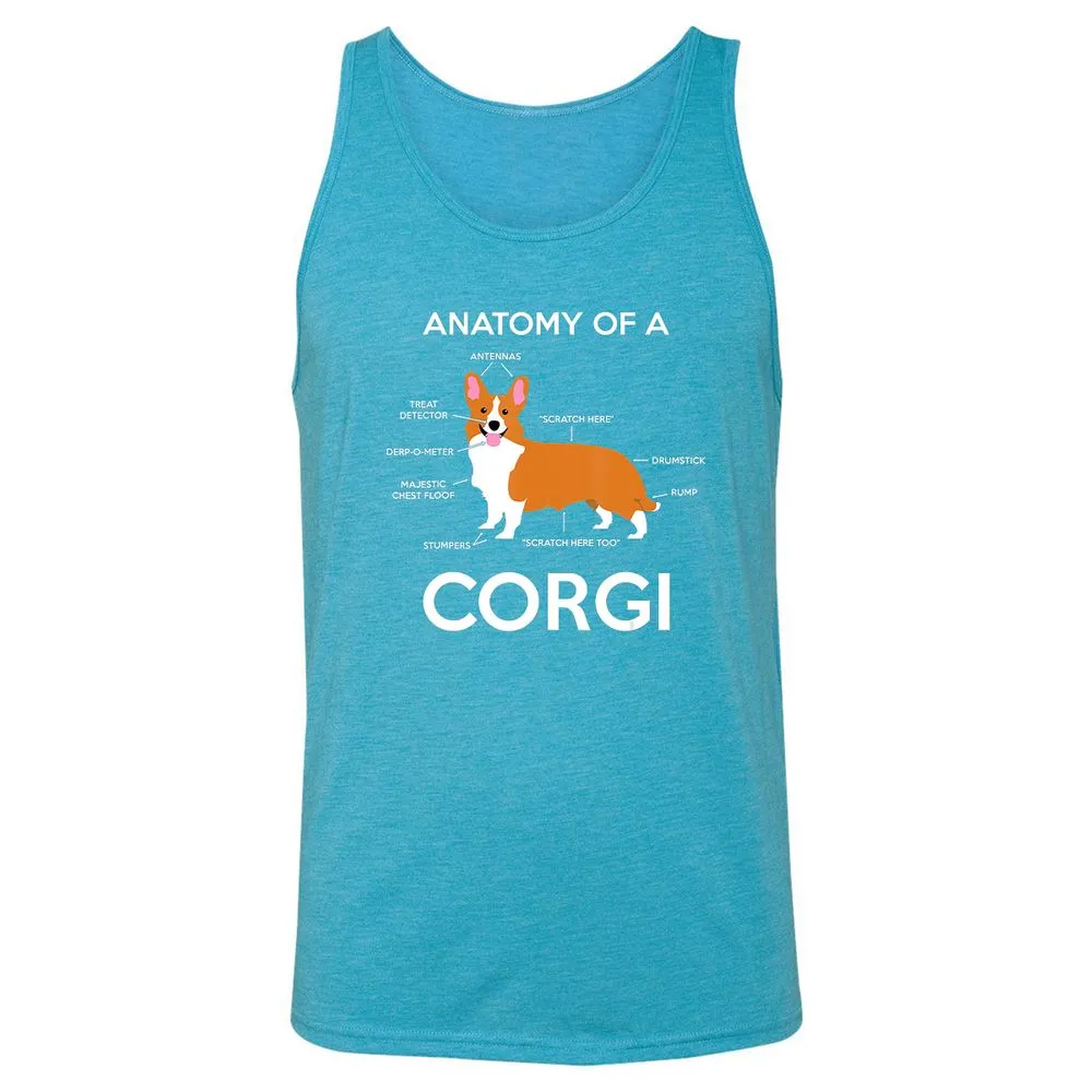 Unisex Jersey Tank - M5T5VR7N - Aqua Triblend - 3