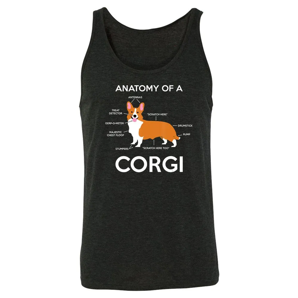 Unisex Jersey Tank - M5T5VR7N - Charcoal Black Triblend - 5
