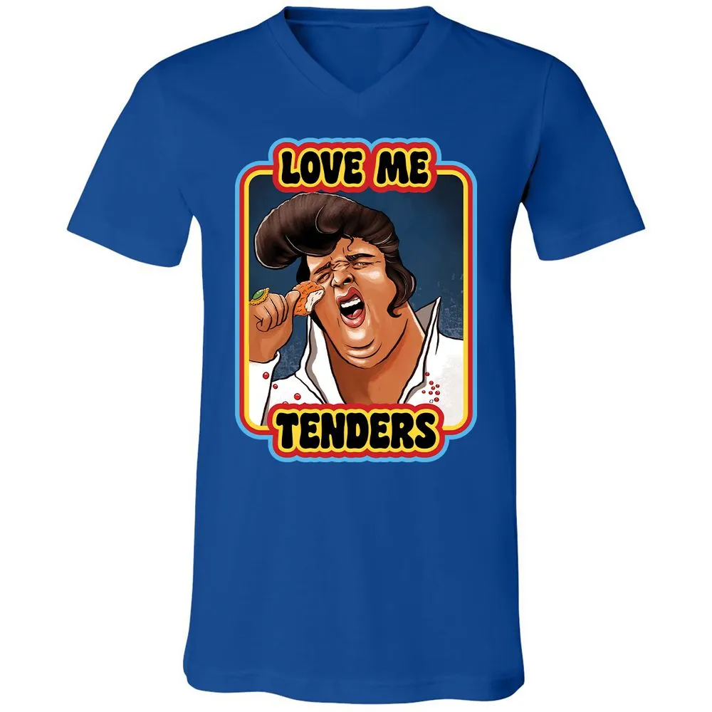 Unisex V-Neck T-Shirt - J9WAKS7N - True Royal - 4