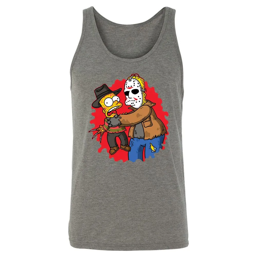 Unisex Jersey Tank - QE9TJFTG - Grey Triblend - 8